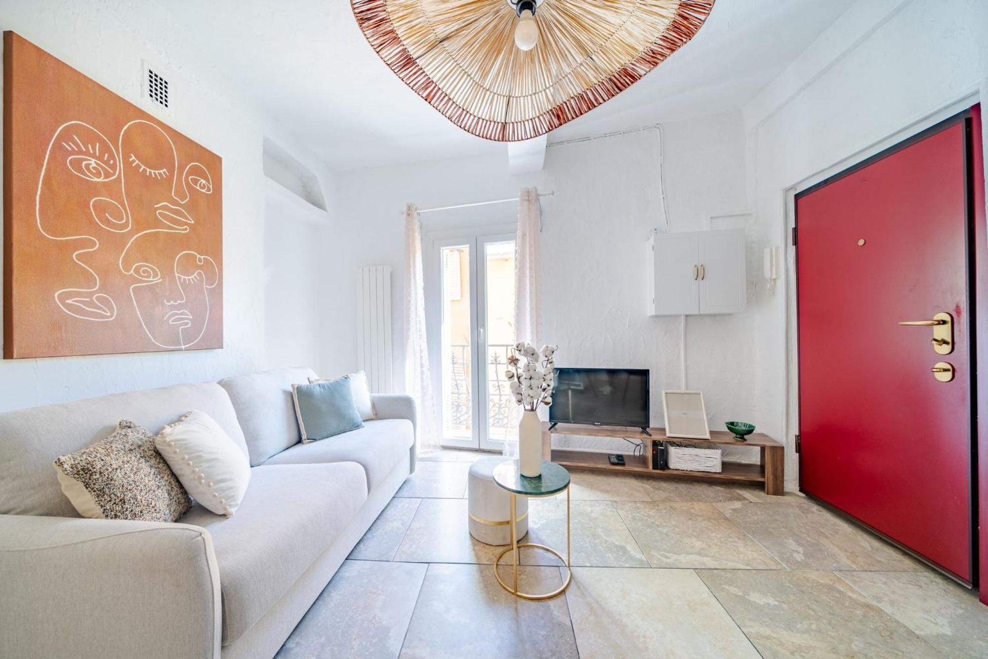 Charmant Appartement 2P Au Coeur Du Vieux نيس المظهر الخارجي الصورة